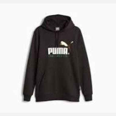 PUMA FELPA LOGO MISURA XL BLACK (UOMO)