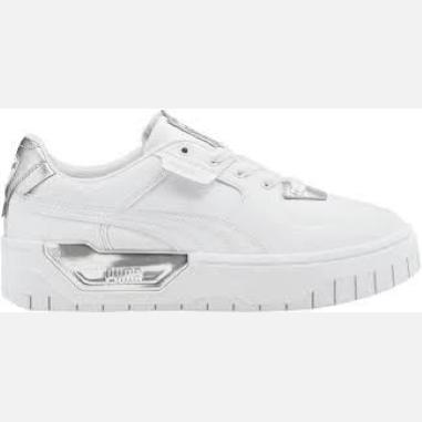 PUMA CALI DREAM METAL MISURA 36 WHITE-SILVER (DONNA)