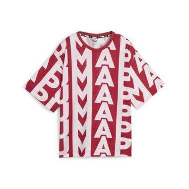 PUMA T-SHIRT ARC-HITECT MISURA L RED (DONNA)