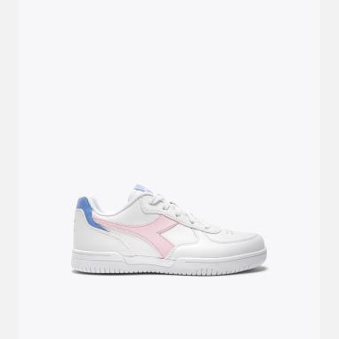 DIADORA RAPTOR LOW MISURA 36 WHITE-PINK   (BAMBINI)