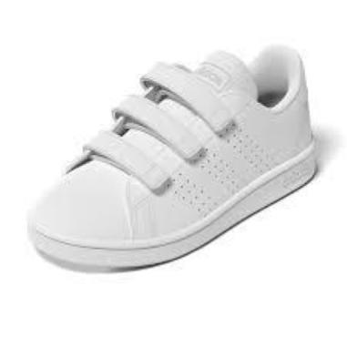 ADIDAS ADVANTAGE CF C  MISURA 30 1\2 WHITE (BAMBINI)