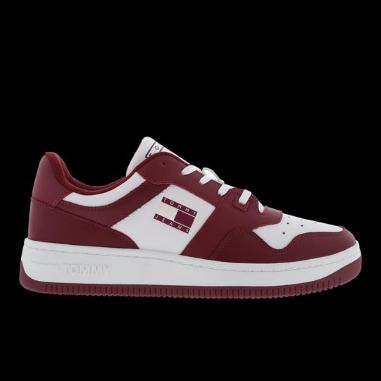 TOMMY HILFIGER BASKET MISURA 42 RED-WHITE (UOMO)