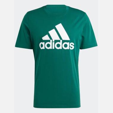ADDIAS T-SHIRT ESSENTIALS MISURA M GREEN-WHITE (UOMO)