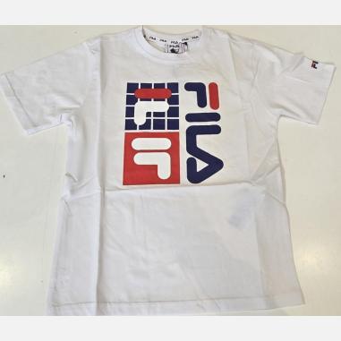FILA T-SHIRT GRAPHIC MISURA 9-10 ANNI WHITE (BAMBINI)