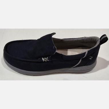 LUMBERJACK TREVOR SLIP ON MISURA 45 NAVY-BLUE (UOMO)