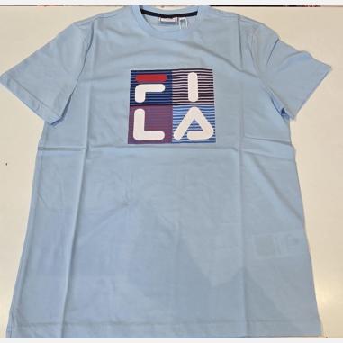 FILA T-SHIRT LOGO MISURA L SKY  (UOMO)
