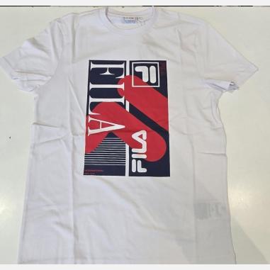 FILA T-SHIRT GRAPHIC MISURA XL WHITE (UOMO)