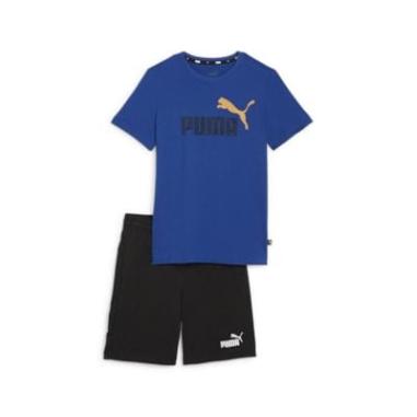 PUMA SET JERSEY MISURA 15-16 ANNI BLUE (BAMBINI)