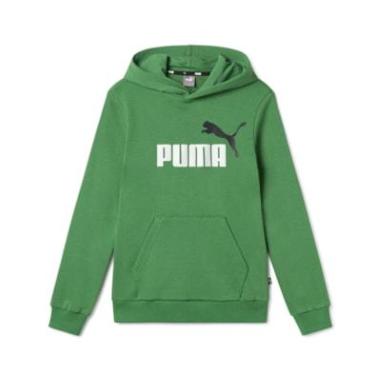 PUMA FELPA BIG LOGO MISURA 11-12 ANNI GREEN (BAMBINI)