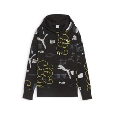 PUMA FELPA BRANDE LOVE MISURA S BLACK (DONNA)