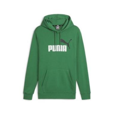 PUMA FELPA BIG LOGO MISURA L GREEN (UOMO)