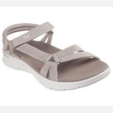SKECHERS FLEX SANDAL MISURA 41 TAUPE (DONNA)