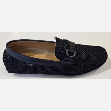 GMV MOCASSINO MORSETTO MISURA 39 NAVY (UOMO)