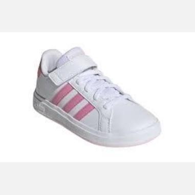 ADIDAS GRAND COURT 2.0 MISURA 39 1\3 WHITE-PINK (BAMBINI)