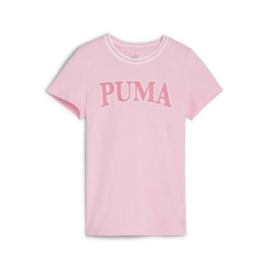 PUMA T-SHIRT SQUAS MISURA 13-14 ANNI PINK LIAC (BAMBINI)