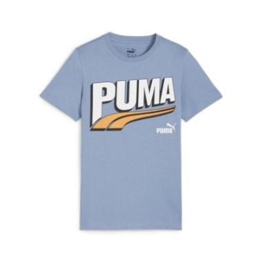 PUMA T-SHIRT GRAPHIC MISURA 15-16 ANNI BLUE (BAMBINI)