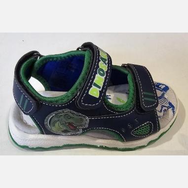 DINOSAUR SANDALO MISURA 25 BLUE (BAMBINI)