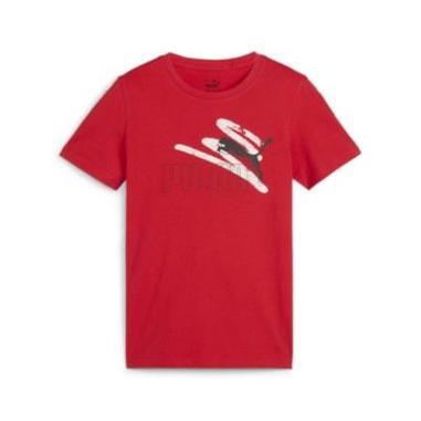 PUMA T-SHIRT LOGO MISURA S RED (UOMO)