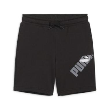 PUMA SHORT POWER MISURA 11-12 ANNI BLACK (BAMBINI)