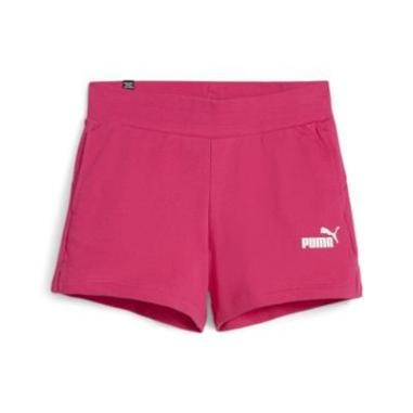 PUMA SHORT SWEAT MISURA L GARNET ROSE (DONNA)