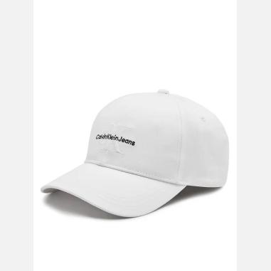 CALVIN KLEIN CAP MONO LOGO WHITE (ACCESSORI)