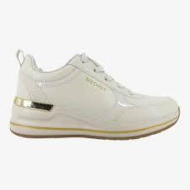 SKECHERS FINE SHINE MISURA 38 OFF WHITE (DONNA)
