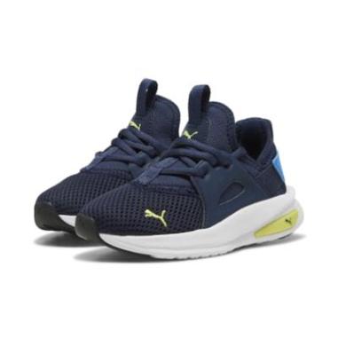 PUMA SOFT ENZO EVO PS MISURA 31 NAVY-WHITE  (BAMBINI)