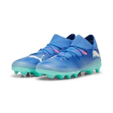 PUMA FUTURE 7 MATCH MISURA 37.5 BLUEMAZING-WHITE (BAMBINI)