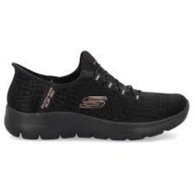 SKECHERS CLASSY MISURA 41 BLACK-GOLD (DONNA)
