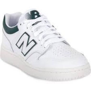 NEW BALANCE 480 MISURA 40 1\2 WHITE-GREEN  (UOMO)