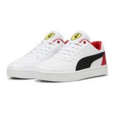 PUMA FERRARI CAVEN MISURA 40 WHITE-BLACK-RED (UOMO)