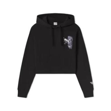 PUMA FELPA BRABD LOVE MISURA L BLACK  (DONNA)