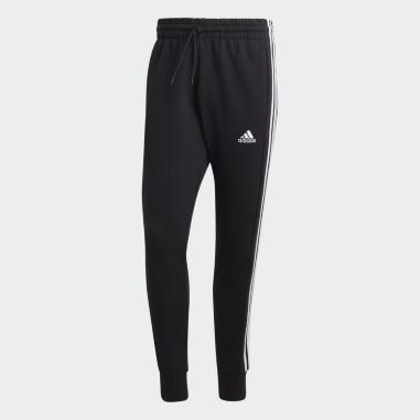 ADIDAS PANTS ESSENTIALS  MISURA S BLACK-WHITE (UOMO)