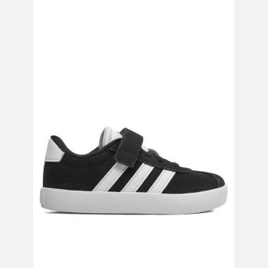 ADIDAS VL COURT MISURA 32 BLACK-WHITE (BAMBINI)