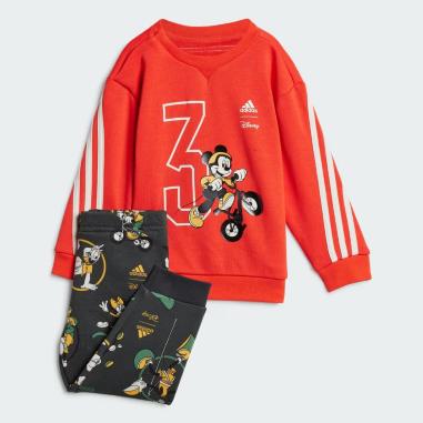 ADIDAS TUTA MICKEY MOUSE MISURA 3-6 MESI RED-WHITE (BAMBINI)