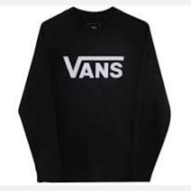 VANS T-SHIRT MISURA L BLACK  (BAMBINI)