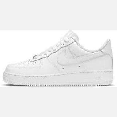 NIKE AIR FORCE MISURA 38.5 WHITE (DONNA)