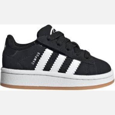ADIDAS CAMPUS 00S CF MISURA 22 BLACK-WHITE (BAMBINI) 