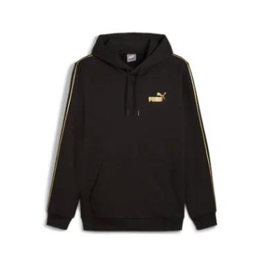 PUMA FELPA TAPE GOLD MISURA L BLACK (UOMO)