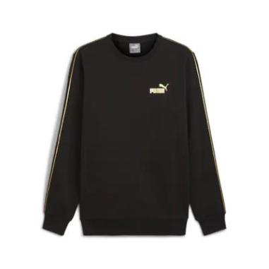 PUMA FELPA TAPE GOLD MISURA M BLACK (UOMO)