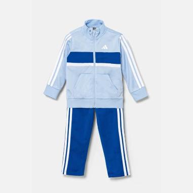 ADIDAS TUTA 3 STRIPE MISURA 0-3 MESI  BLUE-SKY (BAMBINI)