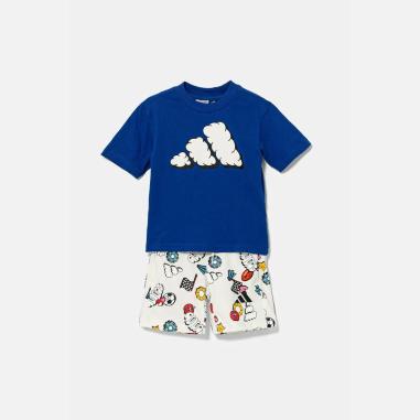 ADIDAS SET MISURA 6-7 ANNI NAVY-MULTI (BAMBINI)