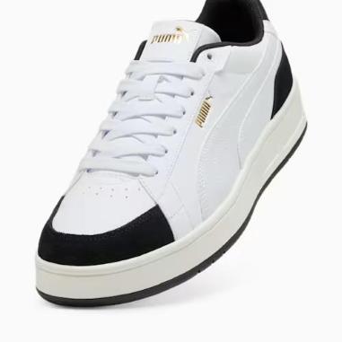 PUMA COURT SPORT MISURA 44 WHITE-BLACK (UOMO)