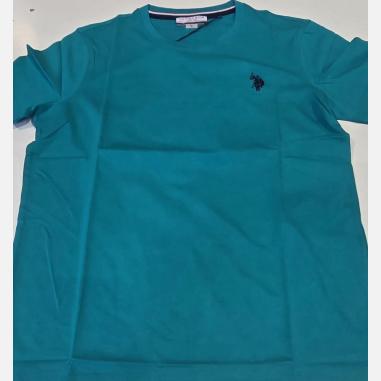 U.S POLO ASSN T-SHIRT MISURA L GREEN (UOMO)