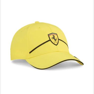 PUMA FERRARI CAP BASEBALL RACE YELLOW OSFA (ACCESSORI)