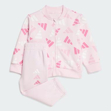 ADIDAS TUTA ESSENTIALS MISURA 0-3 MESI PINK (BAMBINI)