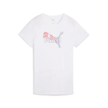 PUMA T-SHIRT LOGO MISURA L WHITE (DONNA)