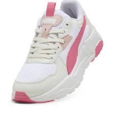 PUMA TRINITY LITE MISURA 36 WHITE-ROSE-GRAY (DONNA)