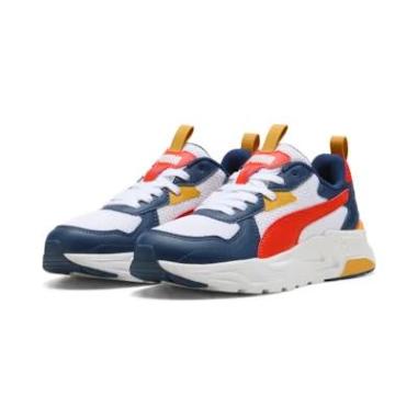 PUMA TRINITY LITE MISURA 39 BLUE-BLACK-ORANGE  (DONNA)