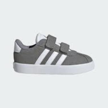 ADIDAS VL COURT MISURA 23 GRAY-WHITE (BAMBINI)